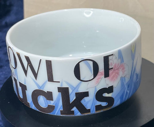 "Bowl Of Fucks" Sugar Bowl "No Fucks Left"