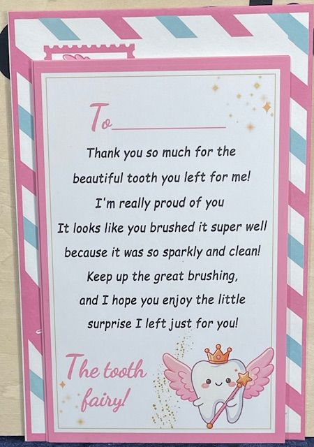 Tooth Fairy Gift Pack