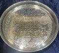 ‘I Was Expecting 4 Inch, He Slipped Me A Foot Long" With A Graphic Of A Sub Sandwich Silver Coloured Salver