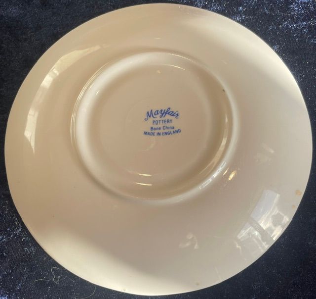 Set of 3 Witch Plates, 2 Sides and 1 Saucer